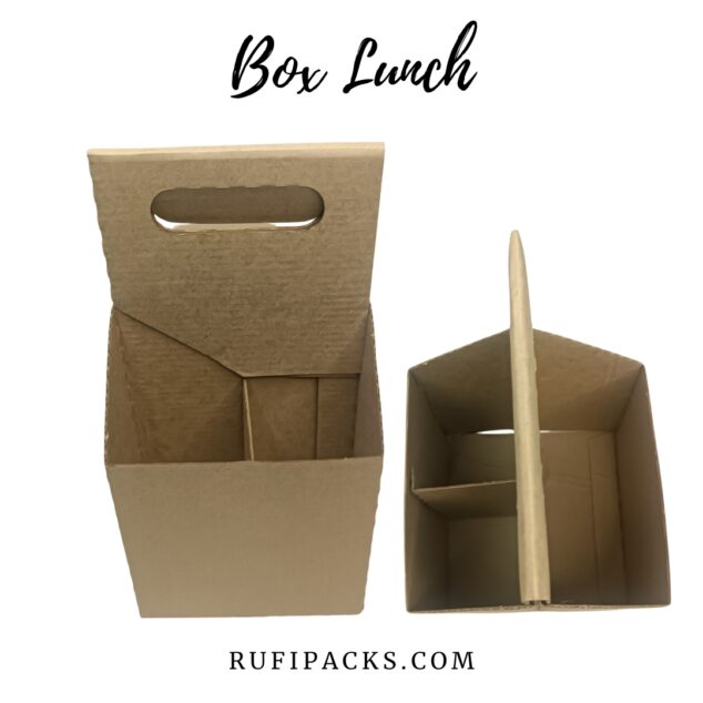BOX LUNCH - PORTA MERIENDA MICROCORRUGADO
