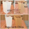 CAJA PARA POP CORN CHICO COLOR KRAFT 14.5 x 8.5