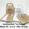 LONCHERITA LA PEQUE 10X6X6 (base) BLANCO