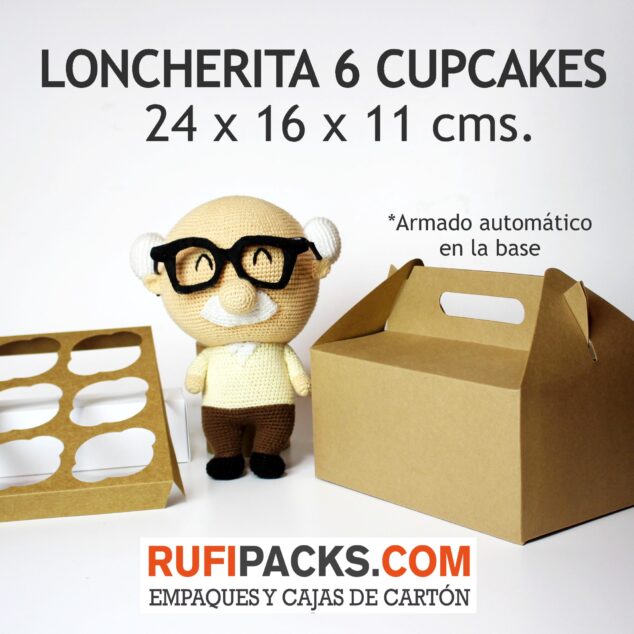 LONCHERITA 6 CUPCAKES INC. SEPARADOR/NIDO