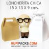 LONCHERITA CHICA BLANCO 15x13x9 Cms.