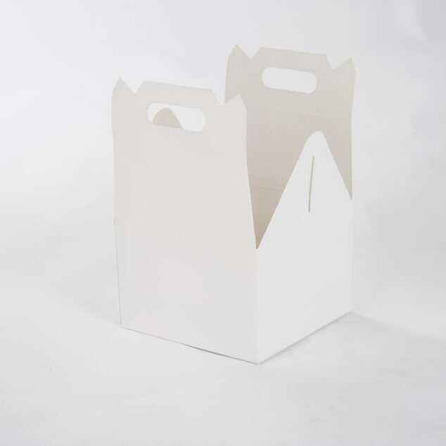 LONCHERITA 16x16x11 (base) KRAFT O BLANCO