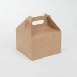 LONCHERITA 16x16x11 (base) KRAFT O BLANCO