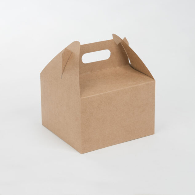 LONCHERITA 16x16x11 (base) KRAFT O BLANCO