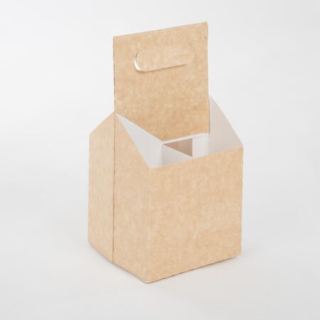 Cajas de Carton - Color Caqui - mod maleta - Set de 3pzs - Grupo Galdiaz