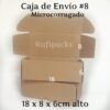 CAJA DE ENVIO #08 18X8X6 CMS.