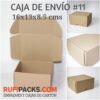 CAJA ENVIO #11 16 X 13.5 X 8.5 CMS.
