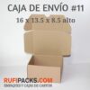 CAJA ENVIO #11 16 X 13.5 X 8.5 CMS.