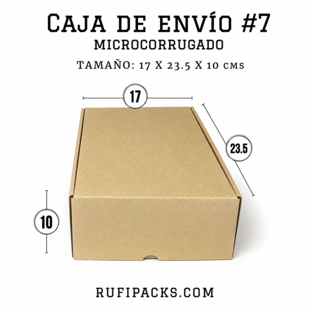 CAJA DE ENVIO #07 17X23.5X10 CMS.