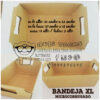 BANDEJA XL MICROCORRUGADO