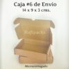 CAJA DE ENVIO #06 14X9X3 CMS.