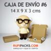 CAJA DE ENVIO #06 14X9X3 CMS.