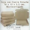 CAJA DE ENVIO #29 CON CIERRE 18x13x3.5 cms.