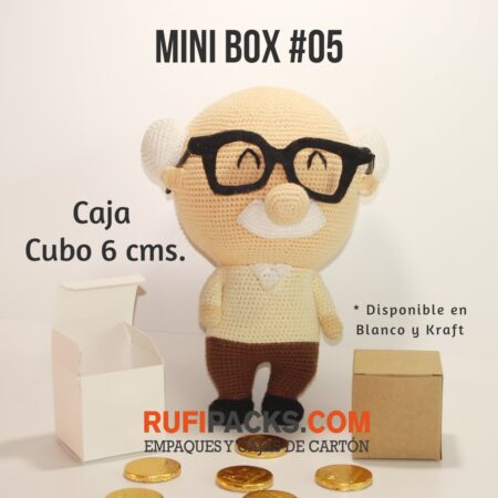 MINI BOX #05 CAJA CUBO 6 cms.