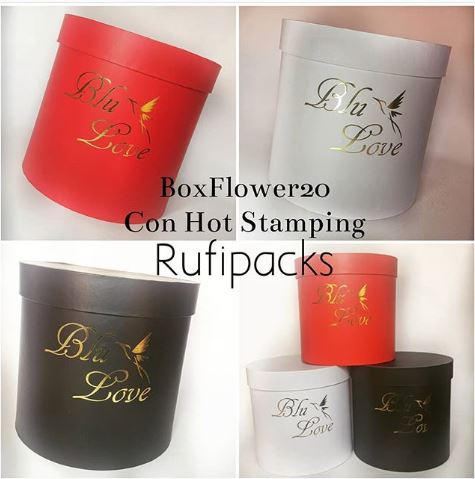 BOXFLOWER 20 LOGO EN HOT STAMPING ***NO DISPONIBLE