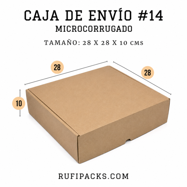 CAJA ENVIO #14 28X28X10