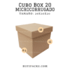 CUBO BOX 20 MICROCORRUGADO
