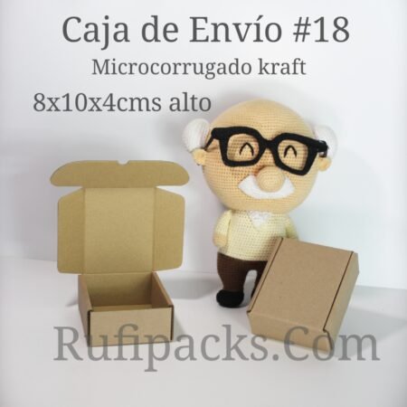 CAJA DE ENVIO #25 VERTICAL 16X23X6 CMS. - Rufipacks