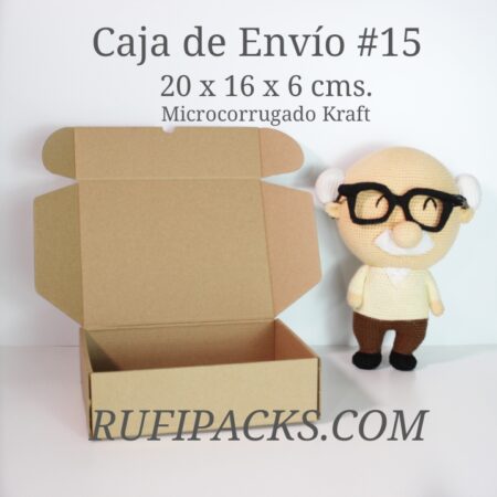 CAJA ENVIO #15 20 X 16 X 6 CMS.