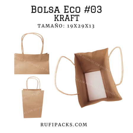 BOLSA ECO #03 KRAFT