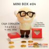 MINI BOX #04 CAJA CORAZÓN 7.5 x 7.5 x 4 cms.