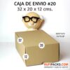 CAJA DE ENVIO #20 32 X 20 X 12 VERTICAL