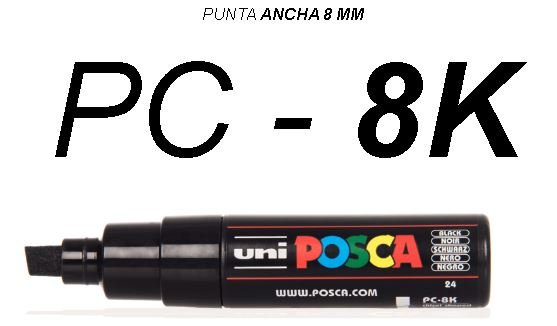 MARCADOR POSCA UNI PC-8K - Rufipacks