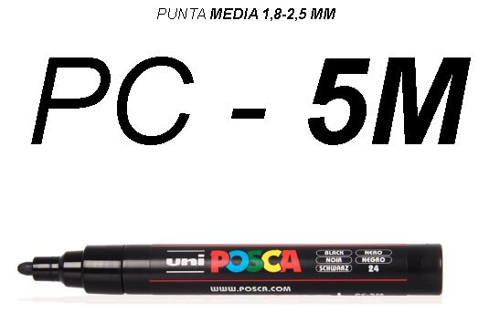 MARCADOR POSCA UNI PC-5M