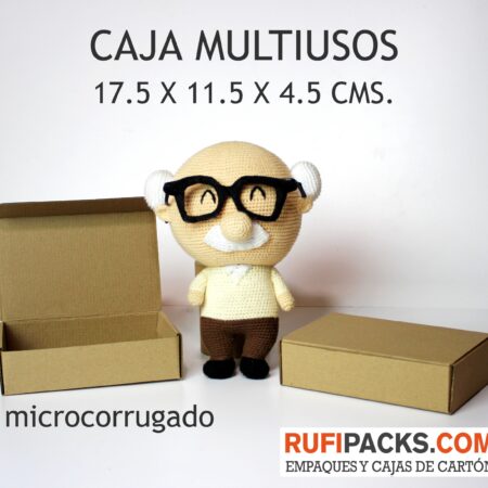 CAJA MULTIUSOS 17.5X11.5X4.5 ALTO KRAFT