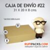 CAJA DE ENVIO #22 31 X 20 X 8 CMS.