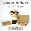 CAJA DE ENVIO #06 14X9X3 CMS.