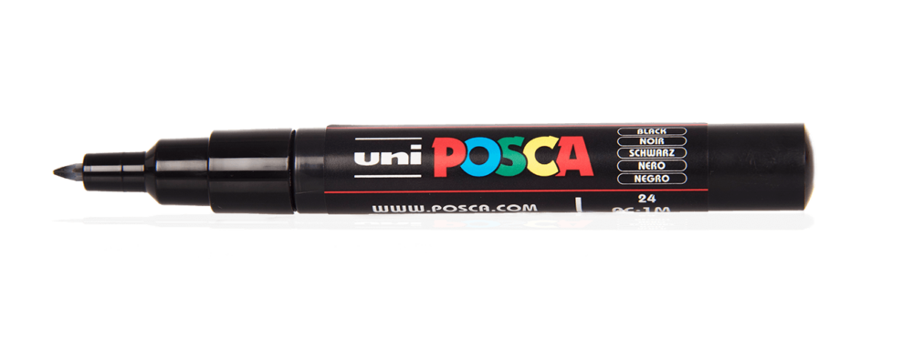 Posca Marcadores Unidad Extra Finos PC 1M - DibuChile – Dibu Chile