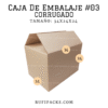 CAJA DE EMBALAJE #03 34X24X24 CORRUGADO