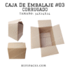 CAJA DE EMBALAJE #03 34X24X24 CORRUGADO