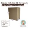 CAJA DE EMBALAJE #2 20.5X12.5X24 CORRUGADO