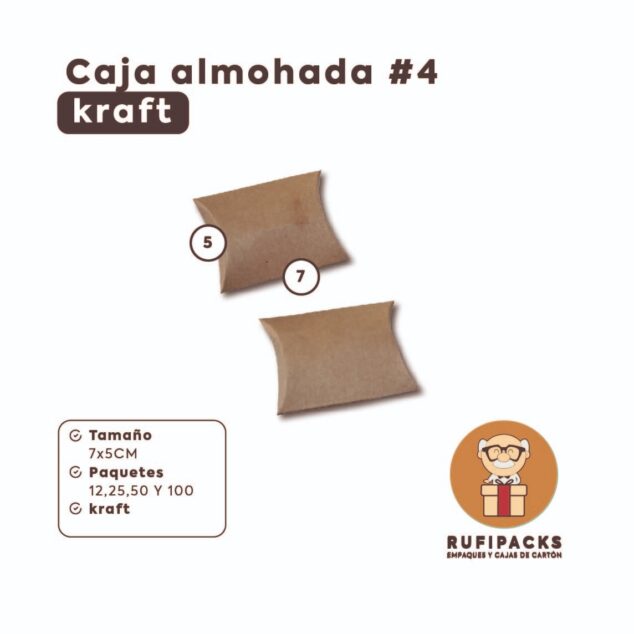 CAJA ALMOHADA #4 JABONCITO