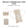 BOLSA COMERCIAL #05 22x10x30 LOVE