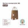 BOLSA COMERCIAL #5 22x10x30ALTO KRAFT