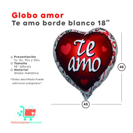 Te amo borde blanco 18