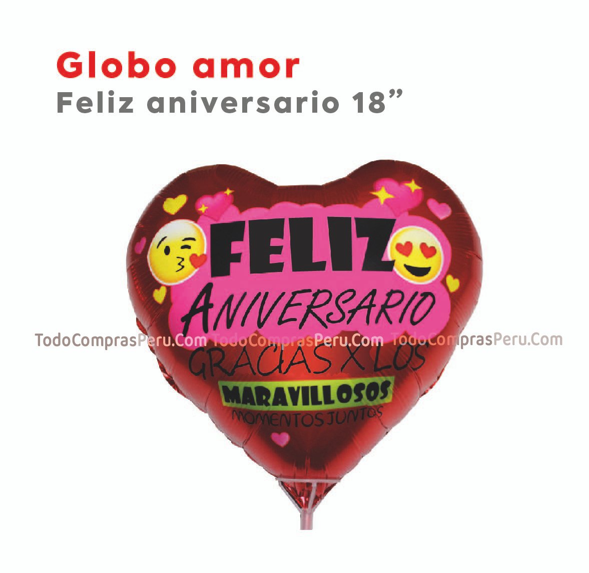 Globo Metálico Redondo Feliz Cumpleaños 18 Rosa/Velas –