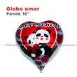 Globo Metalizado Amor Panda 18"