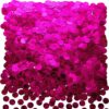 CONFETTI METALICO REDONDO 1.5 CMS FUCSIA - BOLSA X 20 GRS.
