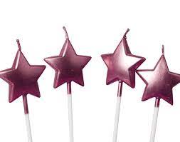 VELA ESTRELLA ORO ROSA