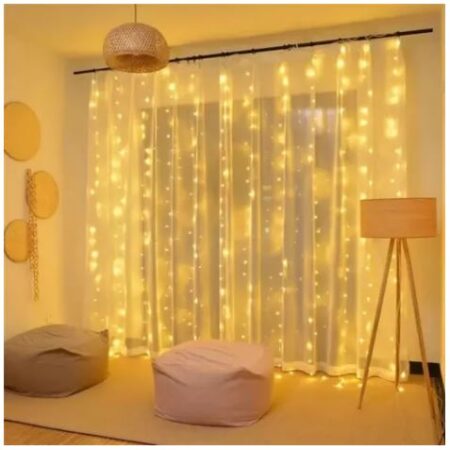 LUCES LED MODELO CORTINA O CASCADA 3X3 METROS