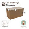 CAJA DE EMBALAJE #4 40.5X21.5X22.5 CORRUGADO
