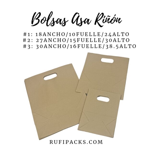 BOLSA ASA RIÑON #1 18X10X24ALTO KRAFT