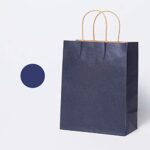 Bolsa Azul Kraft para Regalo 16x21.5x8cms.
