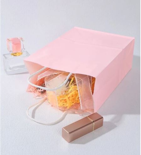 Bolsa Rosado Pastel para Regalo 16x21.5x8cms.