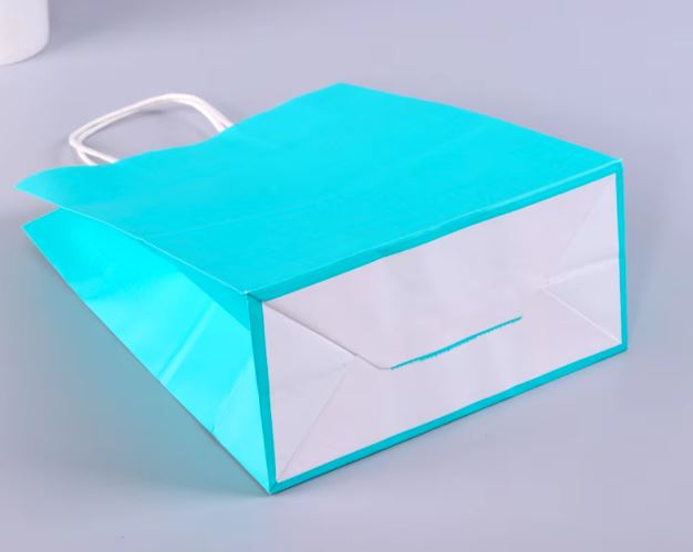 Bolsa de papel Color Rojo para Regalo 26x31.5x12cms.