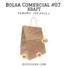 BOLSA COMERCIAL #07 28x19x33.5 KRAFT